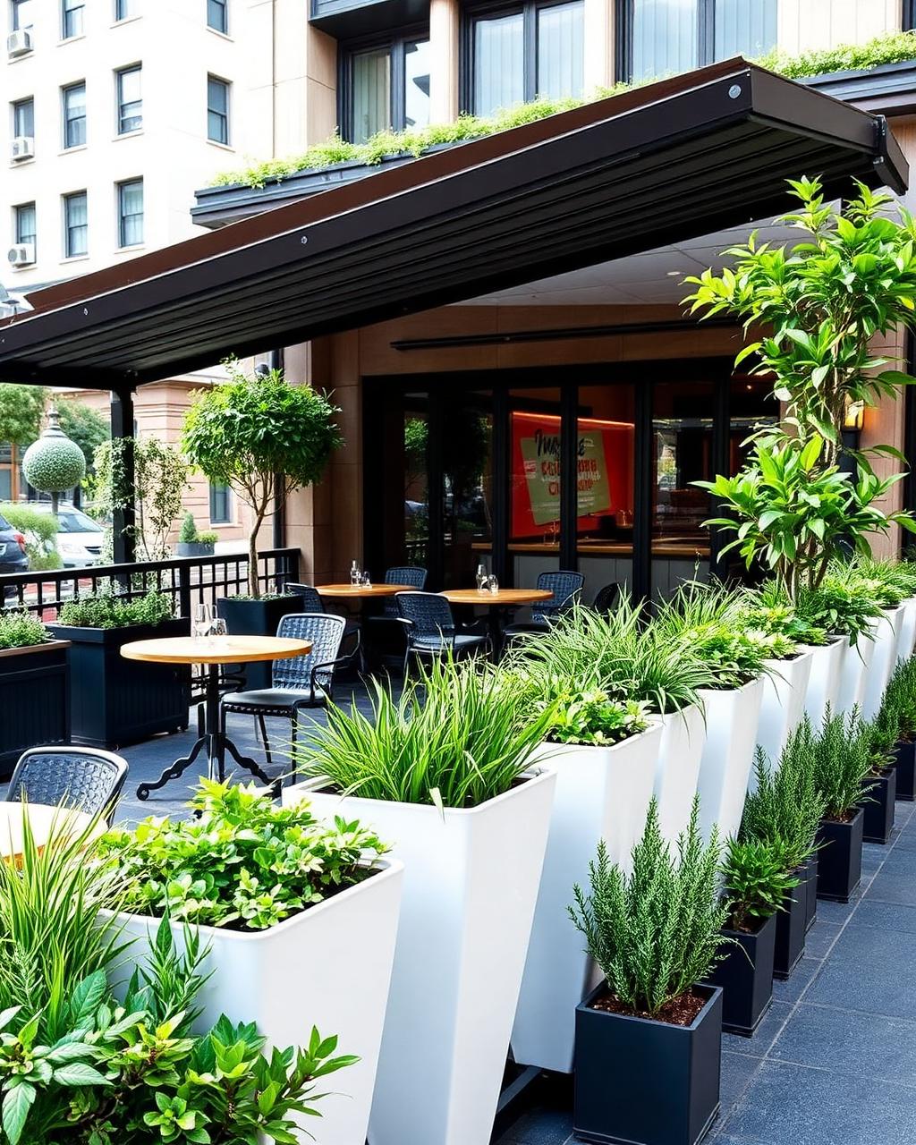 Terraza comercial